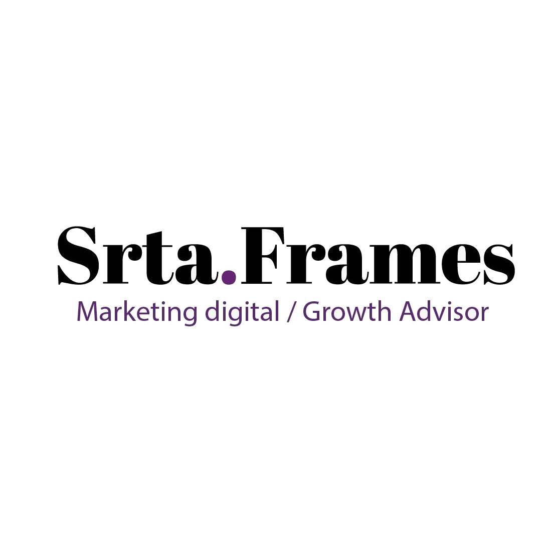 Srta. Frames - Consultoría y servicios a empresas